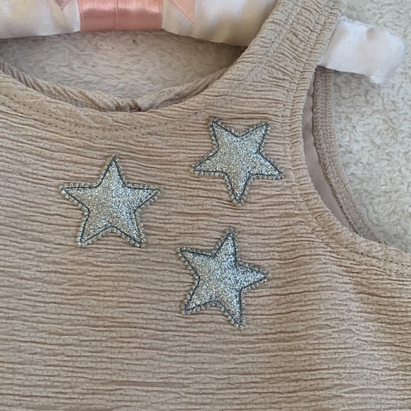 Pippa & Julie Tan/Mocha Tulle Tank Dress GUC 18M - Picture 5 of 11